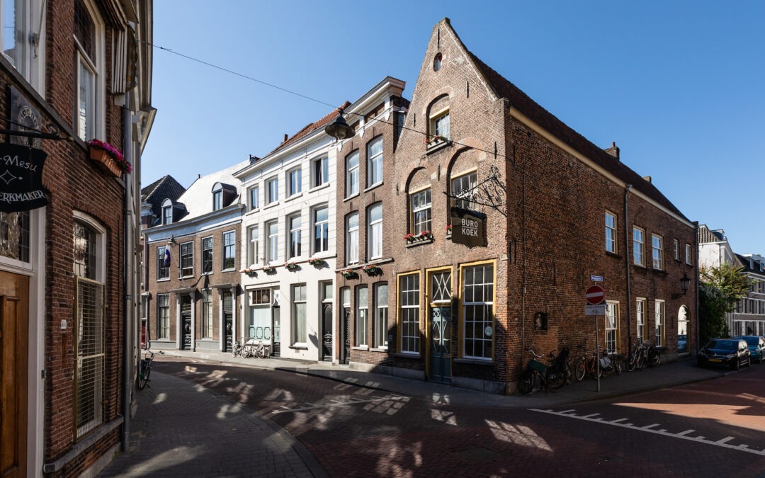 Monumentaal bedrijfspand van Buro Koek aan de Verwerstraat 79 in 's-Hertogenbosch